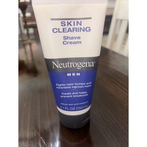 neutrogena men skin Clearing  shave cream 5.1oz